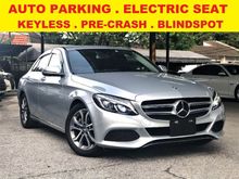 2016 Mercedes-Benz C200 2.0 Avantgarde Sedan -BLINDSPOT_ELECTRIC+MEMORY SEAT_KEYLESS ENTRY_PUST START BUTTOM_PRE-SAFE BRAKE/PRE-CRASH_ REVERSE CAMERA