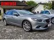Used 2013/2014 Mazda 6 2.5 SKYACTIV-G Touring Wagon (A) IMPORT BARU / LOW MILEAGE / SERVICE RECORD / ACCIDENT FREE / ONE OWNER / MAINTAIN WELL / VERIFIED YEAR - Cars for sale