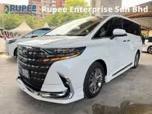 2024 Toyota Alphard 2.5 Z MPV *Grade 5A *Modenlisda Kit *LIKE NEW CAR *10k-Km MoonRoof DIM+BSM 360 Camera Apple Carplay & Android Auto UNREGISTED