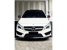 2014 Mercedes-Benz AMG CLA45 2.0 Coupe (Faktur 2016) White on Black Odo 30 Rb (TERMURAH)