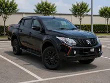 2018 Mitsubishi Triton 2.4 VGT Athlete Dual Cab 4X4 Pickup FULL SERVICE 53K KM ONLY GENUINE MILEAGE