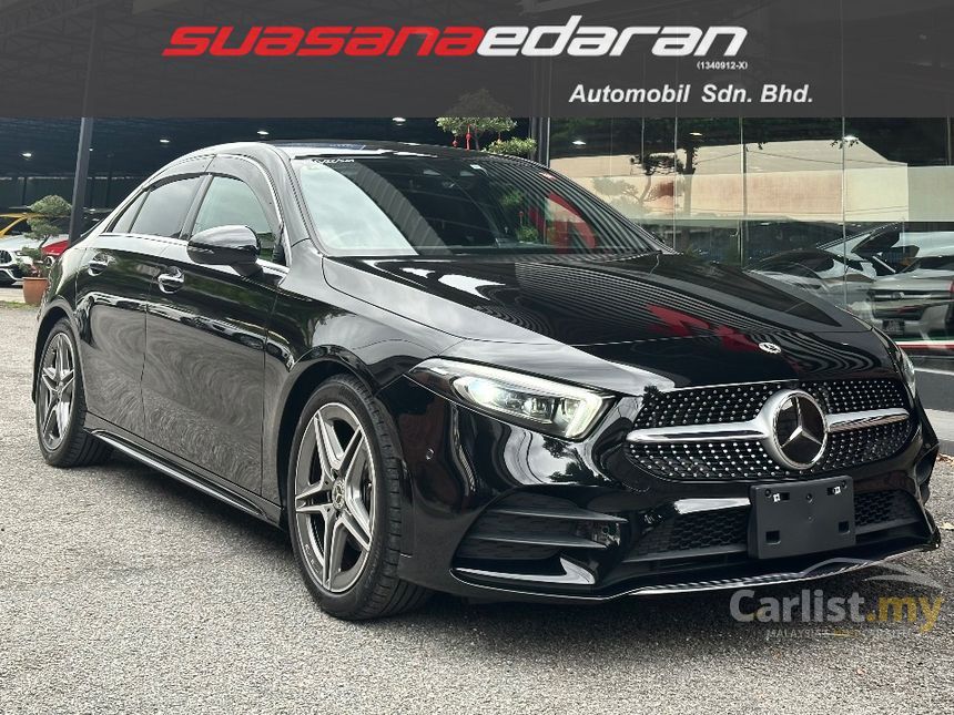 Recon 2022 Mercedes-Benz A180 1.3 AMG Line Sedan Black Half Leather ...