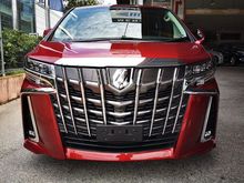 2018 Toyota Alphard 2.5 SC NEW FACELIFT 3 YEAR WARRANTY