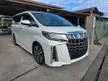 Recon 2019 Toyota Alphard 2.5 SC Full Specification with Digital Inner Mirror (DIM)