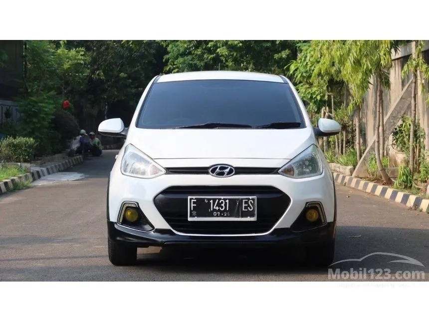 Jual Mobil Hyundai Grand i10 2015 GL 1.2 di Banten Manual Hatchback Putih Rp 90.000.000