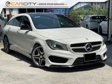 2016 Mercedes-Benz CLA180 1.6 AMG Shooting Brake Wagon WARRANTY REVERSE CAMERA PADDLE SHIFTERS CRUISE CONTROL ARTICO SEAT TIPTOP CONDITION