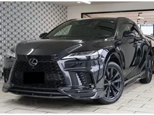 READY IMPORT 2024 Lexus RX 500h 2.4 F Sport SUV with TRD Bodykit, Mark Levinson, 360 Camera, Rear Power Seat, Orange Caliper - INCOMING STOCK