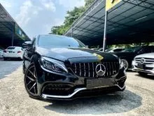 2016 Mercedes-Benz C200 2.0 AMG / Covert C 63 / AMG / ELECTRIC SEAT / PUSH START / AMG ALLOY RIMS
