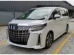 Recon 2019 Toyota Alphard 2.5 SC / SUNROOF / ALPINE FULL SET 3 CAMERA / BSM / DIM / 3 LED / GRADE A