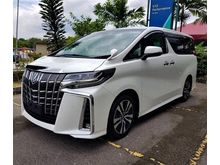 READY STOCK & MUST VIEW TO BELIEVE - 2018 Toyota Alphard 2.5 SC Package MPV