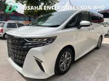 2023 Toyota Alphard 2.5 Z MPV#GRADE 6.0 (A)#7 SEATER#4 CAMERA#BSM#SUNROOF#SIDE STEP#CAR PRICE CAN NEGO UNTIL LET GO#