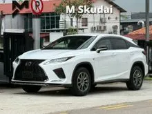 2022 Lexus RX 300 2.0 F Sport RED LEATHER 4CAM 35K KM 5YRS LEXUS WARRANTY