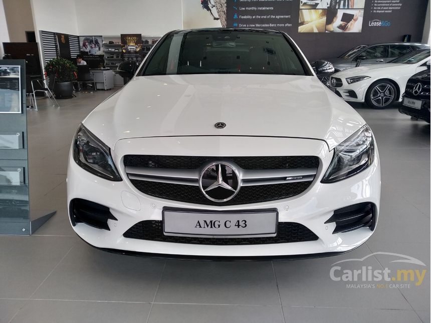 Mercedes-Benz C43 AMG 2019 4MATIC 3.0 in Selangor Automatic Sedan White