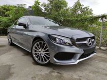 (PANROOF) 2016 Mercedes-Benz C300 AMG PREMIUM Coupe UNREG