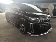 2018 TOYOTA ALPHARD 3.5 SAC FULLY LOADED , DIGITAL INNER MIRROR , 3 LED HEADLAM , JBL SOUND SYSTEM , PRE-CRASH SYSTEM , 360 SURROUND CAMERA , UNREG 18