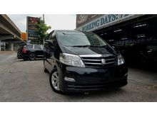 Toyota Alphard 3.0 MZG NEW FACELIFT 2008,7 SEATER,AUTO CURTAIN,SUN MOON ROOF,2 DVD MONITORS,NEW FACELIFT CRYSTAL LIGHTS,ONE DATIN OWNER