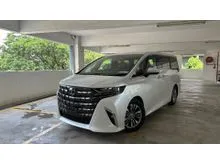 2024 Toyota Alphard 2.5 Z Sunroof & Teammate & DiM & BsM & Grade 5A & Free 6 Years Warranty
