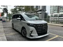 Modellista Kit 2024 Toyota Alphard 2.5 Z Modelista & Sunroof & DiM & BsM & Grade 4A & Free 6 Years Warranty