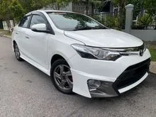 2015 Toyota Vios 1.5 TRD Sportivo Sedan (One owner) (accident free) (25 More Horse power) (Original TRD leather seat) (Low Mileages) (TRD engine )