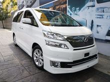 TOYOTA VELLFIRE 3.5 VL 18 SPEAKER SUNROOF FULL UNREG 14