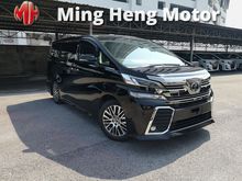 2017 Toyota Vellfire 2.5 ZG MPV Pre Catch Sun Roof