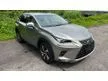 Recon Grade 4.5 Champagne 2019 Lexus NX300 2.0 Version L.SILVER EXTERIOR,SURROUND CAMERA,HEAD UP DISPLAY,POWER BOOT,BLIND SPOT MONITORING,18 RIMS,PRE CRASH. - Cars for sale
