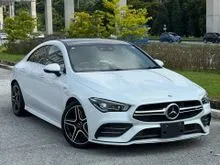 2021 Mercedes AMG CLA35 AMG 4MATIC (2 TONE INTERIOR, AMG STEERING, AMG BUCKET SEAT, PANROOF, SURROUND CAMERA)