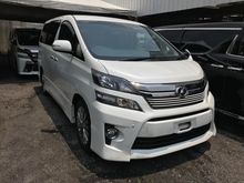 2014 Toyota Vellfire 2.4 Z Golden Eyes MPV