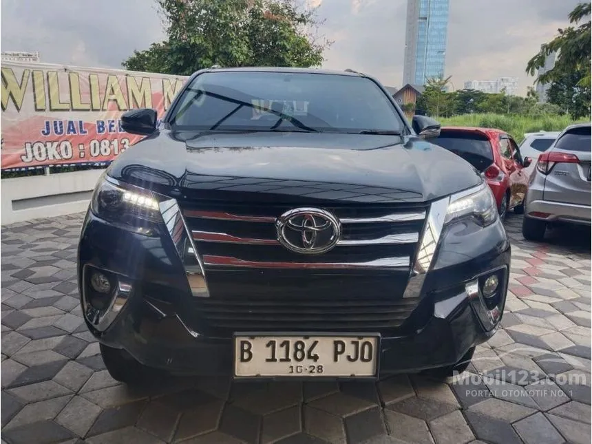 Jual Mobil Toyota Fortuner 2018 TRD 2.7 di DKI Jakarta Automatic SUV Hitam Rp 400.000.000