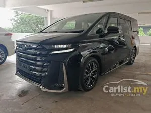 2025 Toyota Vellfire 2.4 Z Premier, JBL Sound System, Side Step, 2,300Km+, 5A