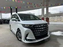 2025 Toyota Alphard 2.5 Z Modelista MPV GRADE 5/A JBL SOUND SYSTEM/AUTO SIDE STEP FULL SPEC UNREGISTERED