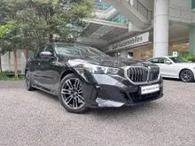 2025 BMW 520i 2.0 M Sport Sedan ( TRUE YEAR MAKE ) MILEAGE 1.2K KM ONLY , UNDER WARRANTY UNTIL YEAR 2031 , ORIGINAL CONDITION LIKE NEW