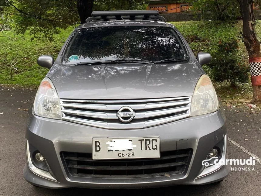 Jual Mobil Nissan Grand Livina 2013 XV 1.5 di DKI Jakarta Manual MPV Abu