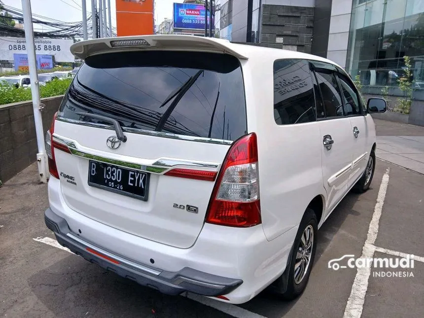 2015 Toyota Kijang Innova G MPV