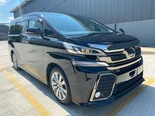 2017 TOYOTA VELLFIRE 2.5 Z GE RADAR APLINE SET PBT 5 YEAR WARRANTY