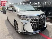 2022 Toyota Alphard 2.5 G S C Sunroof Power Boot 360 Camera DIM BSM Modelista Kit Registered 2024 Free 3 Years Warranty