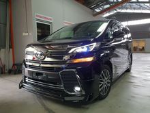 2015 Unreg Toyota Vellfire 3.5 ZAG ZG Edition MPV JBL 4 Cameras