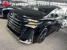 TOYOTA Vellfire 2.4 Z Premier BROWN INTERIOE 2025 MOONROOF SIDE STEP HUD BIM BSM ROOF TV MONITOR DUAL SUNROOF FREE TINTED AND COATING 8 YRS WARRANTY