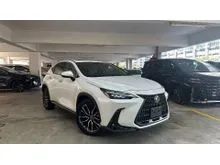 SUNROOF DiM 2023 Lexus NX 250 2.5 VERSION L HuD / BsM / Grade 4.5B / 6 Years Warranty