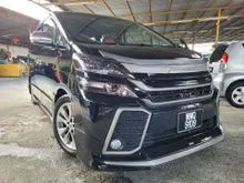 2011 Toyota Vellfire 2.4 Red Leather Power Boot