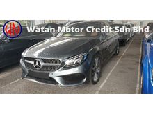 2017 Mercedes-Benz C300 2.0 AMG Coupe BROWN INTERIOR NO HIDDDEN CHARGES