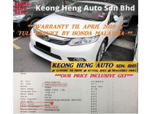 (ACTUAL YR MADE 2O13)(GST INCLU)(WARRANTY TIL 2O18)(FACELIFT)(LOW MILE)(1 OWNER)(VERY TIPTOP)(KL CHERAS AERA) HONDA CIVIC I-VTEC 1.8 S