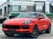 Recon 2020 Porsche Cayenne Coupe 3.0 V6 Turbo TipTronicS 4WD Unregistered Sport Chrono With Mode Switch Full Leather Seat Power Seat Memory Seat