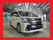 2016 Toyota Vellfire 2.5 ZA CAROZERIA ROOF MONITOR 5 YEARS WARRANTY