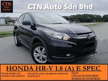 HONDA HR-V 1.8 (a) I-VTEC E SPEC FULL SERVICE RECORD 80K TRUE YEAR MAKE