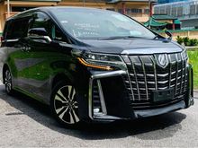 JBL HOME THEATER,WILL INSTALL FULL MODELLISTA BODYKIT SURROUNDER CAMERA,3 LED HEADLAMP,BSM,RCTA,FDM, UNREGISTER Toyota Alphard 2.5 G S C Package MPV.
