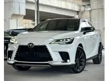 2023 Lexus RX 350 2.4 F Sport / GRADE 5A / Orange Caliper / Sunroof / HUD / 2nd ROW ELETRIC SEAT / 6 Years Warranty with LOW PROCESSING FEE