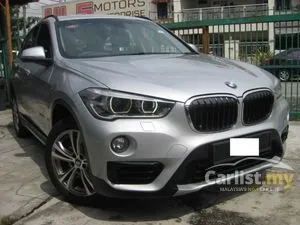 2017 BMW X1 2.0 sDrive20i Sport Line SUV (A) 8 Speed LCI Full Black Leather Interior Power Boot Careful Owner Well Maintained Service History
