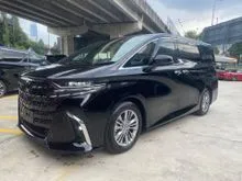 2024 Toyota Alphard 2.5 Z  TOP GRADE 6 YEARS WARRANTY MUST VIEW TO BELIEVE  ORIGINAL MILEAGE