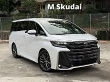 2025 Toyota Vellfire 2.4 Z Premier SUNROOF JBL BROWN INTERIOR 6A 4K KM 5YRS TOYOTA WARRANTY